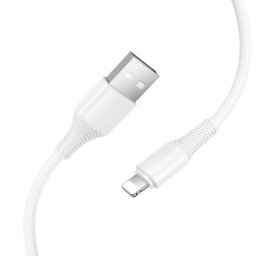 Kábel USB-A Lightning Hoco 2,4A 1 m X120 fehér