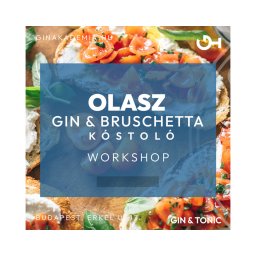 Olasz Gin Tonik Est & Workshop olasz sonka válogatással december 9.