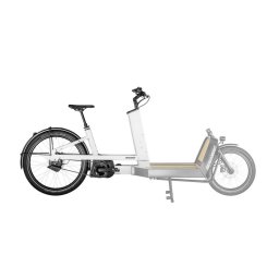Bergamont E-Cargoville LJ Elite unisex E-bike shiny white