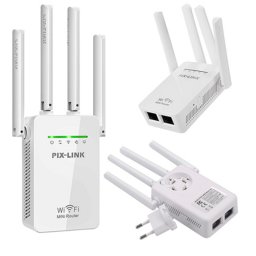 WIFI hatótávnövelő átjátszó erős 300 MB/S, 2 üzemmód, WPS Funkció,VG