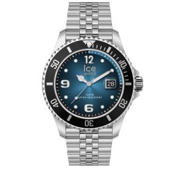 ICE Steel - Óceánkék ezüst, férfi karóra - 41 mm - (025910)