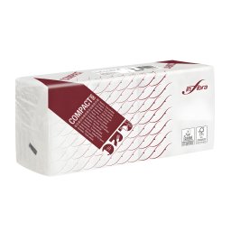Infibra Szalvéta Compact 1 réteg fehér 30x30cm 500 lap/csomag