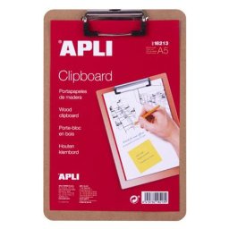 APLI Felírótábla, fa, A5, APLI