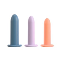 You2Toys - Three in a Row - dildó tréning szett - 3 db (színes)