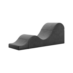 Liberator Aria Flip Chaise - variálható tantra kanapé bútor - 3 részes (fekete)
