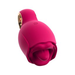 You2Toys Oral Fun - nyelves csiklóizgató vibrátor (rózsaszín)