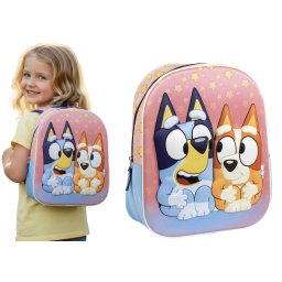 3D Bluey csillagos Hátizsák 31 cm
