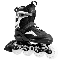 Movino Cruzer B3 LED görkorcsolya - fehér, 38-41