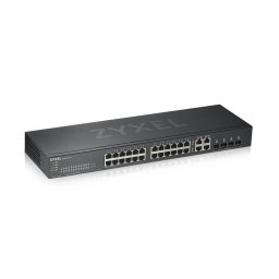 Zyxel GS1920-24V2-EU0101F 24xGbE LAN 4xRJ45/SFP Combo port L2 smart menedzselhető Switch