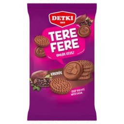 DETKI Omlós keksz, 180 g, DETKI "Tere-Fere", kakaós