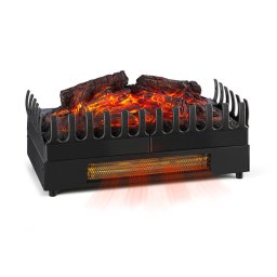 Klarstein Kamini FX, elektromos kandalló, kandallóbetét, 1000/2000 W, 2 W LED, fekete (FP5-Kamini-FX)