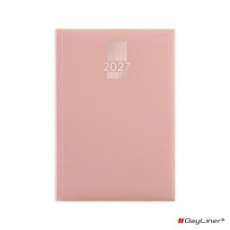 DAYLINER Naptár, tervező, A5, heti, DAYLINER, "MyPastel", púder