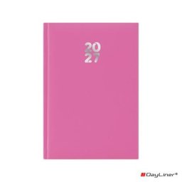 DAYLINER Naptár, tervező, A5, napi, DAYLINER, "Pannon", fuchsia