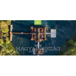 DAYLINER Naptár, asztali, álló, DAYLINER "Magyarország"