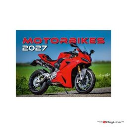DAYLINER Naptár, fali, DAYLINER, "Motorbikes"