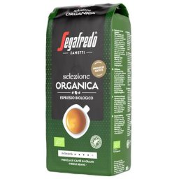 SEGAFREDO Kávé, pörkölt, szemes, 1000 g, SEGAFREDO "Selezione Organica"