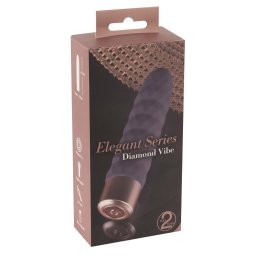 Elegant Vibrtor 10 mdus vzll szilikon 15 cm fekete