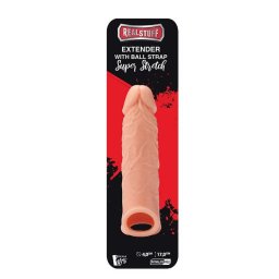 RealStuff Pniszhvely Ersts, Labdapnt 17 cm fekete