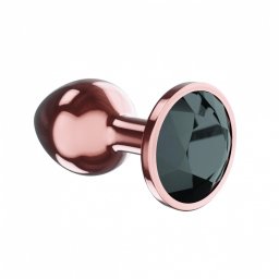 Anal plug Fm, biztonsgos, 8,3 cm rzsaarany