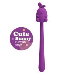 Pretty Love Cute Bunny vibrtor - lila, 16,5cm, 7 md