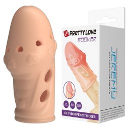 Pretty Love Socker Natural texturlt pniszkpeny - termszetes