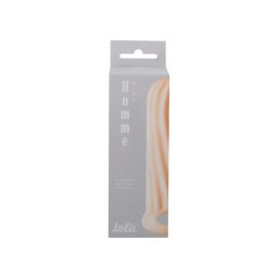 Homme Pniszhvely Szlests, Ketts stimulls 13 cm TPE