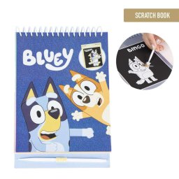 Bluey Bingo kreatív szett képkarcoló és színező szett