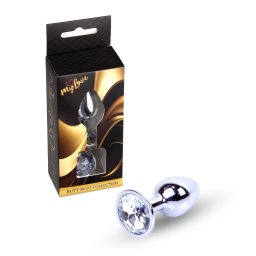 Mylove Toys Anál plug Fém, hűtő-melegíthető 7 cm átlátszó