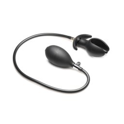 Master Series Anál plug Pumpos, Szilikon, Levegőszabályzó fekete
