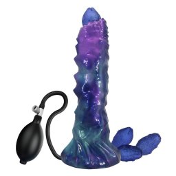 Power Monsters Dildó Inflálható, Texturált, 23 cm Többszínű
