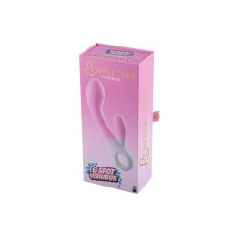 LoveSecret Vibrátor G-pont és csiklóstimuláló App vezérlés rózsaszín USB tölthető