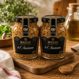 Maille Egészmagos dijoni mustár DUO 2X200 ml