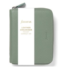 Filofax Norfolk Pocket Compact Zip Zöld Modular