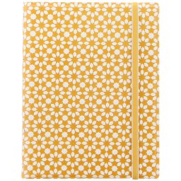 Filofax Notebook Impressions A5 Sárga-fehér