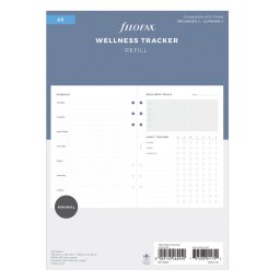 Filofax Lifestyle tervező Wellness A5 Minimal Fehér