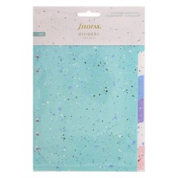 Filofax Elválasztó lapok Bianco 6 regiszter A5 Expressions