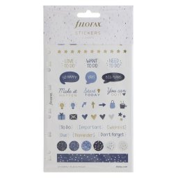 Filofax Matricák Multifit (Personal, A5, A4) Indigo