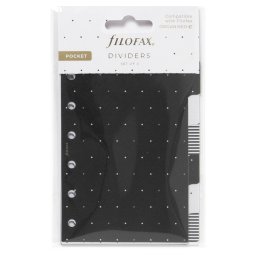 Filofax Elválasztó lapok Bianco 6 regiszter Pocket Moonlight