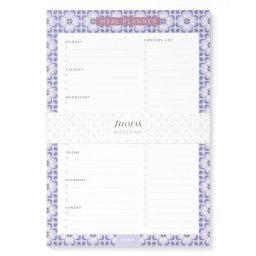 Filofax Jegyzettömb Mediterranean étkezés tervező, mágneses