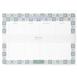 Filofax Jegyzettömb Mediterranean heti tervező, mágneses