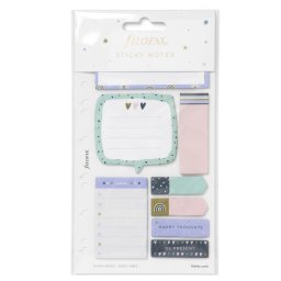 Filofax Öntapadó színes jelölő címke és jegyzet Multifit (Personal, A5, A4) Good Vibes