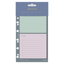 Filofax Öntapadó színes jelölő címke és jegyzet Multifit (Personal, A5, A4) Minimal