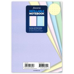 Filofax Notebook Jegyzetlapok Bullet (pont) A5 Pasztel vegyes