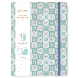 Filofax Notebook Mediterranean A5 menta