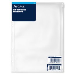 Filofax Boríték Zipzáras A5 Átlátszó