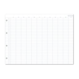 Filofax Clipbook Naptárbetét dátum nélküli Éves A4