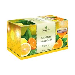 Mecsek zöld tea citrusokkal filteres 20x2g