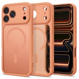 Tech-Protect BasicMag Apple iPhone 18 Pro / 17 Pro tok, MagSafe, Cosmic Orange, narancs