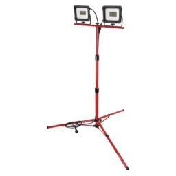 EMOS ELION LED reflektor 2×30W + háromlábú állvány