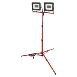EMOS ELION LED reflektor 2×50W + háromlábú állvány